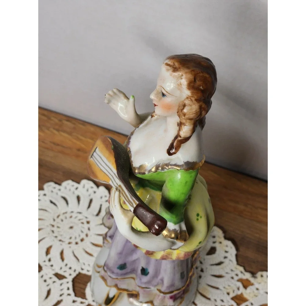 Vintage Orion China Made‎ in Occupied Japan Mandolin Players Male/Female